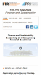 Mobile Screenshot of fir-pri-awards.org
